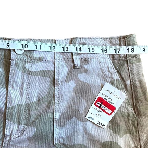 Paige Denim Mayslie Short- Camo Print - Picture 12 of 14